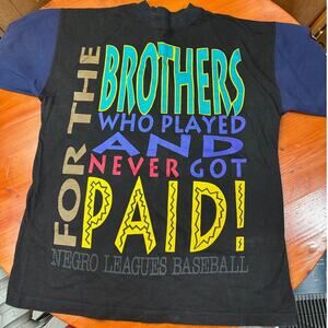 Negro League Baseball T-Shirt by Underground Railroad - XL